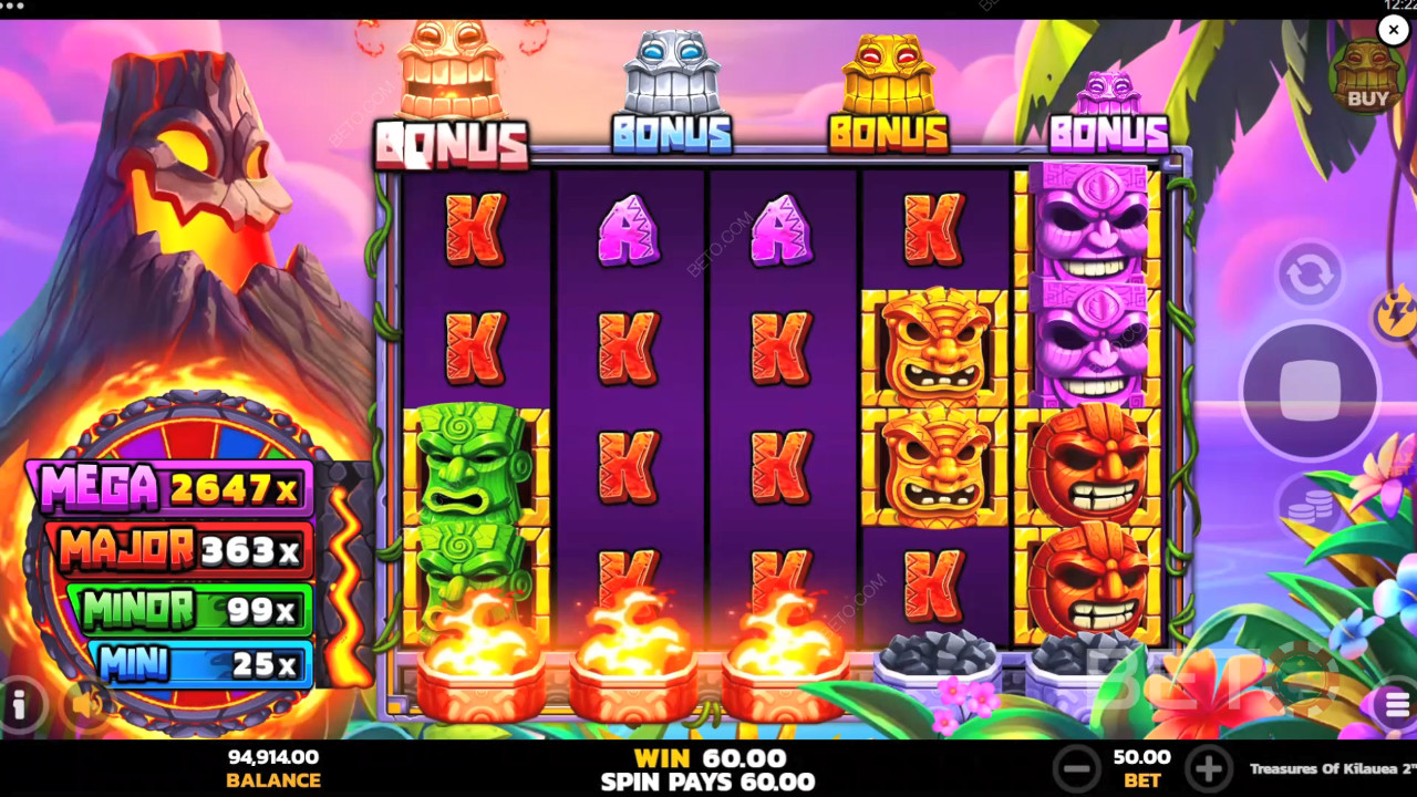 Скарби Кілауеа 2 огляд від BETO Slots