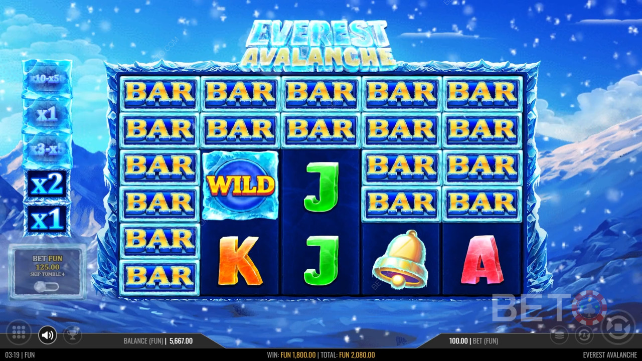 Огляд Everest Avalanche від BETO Slots