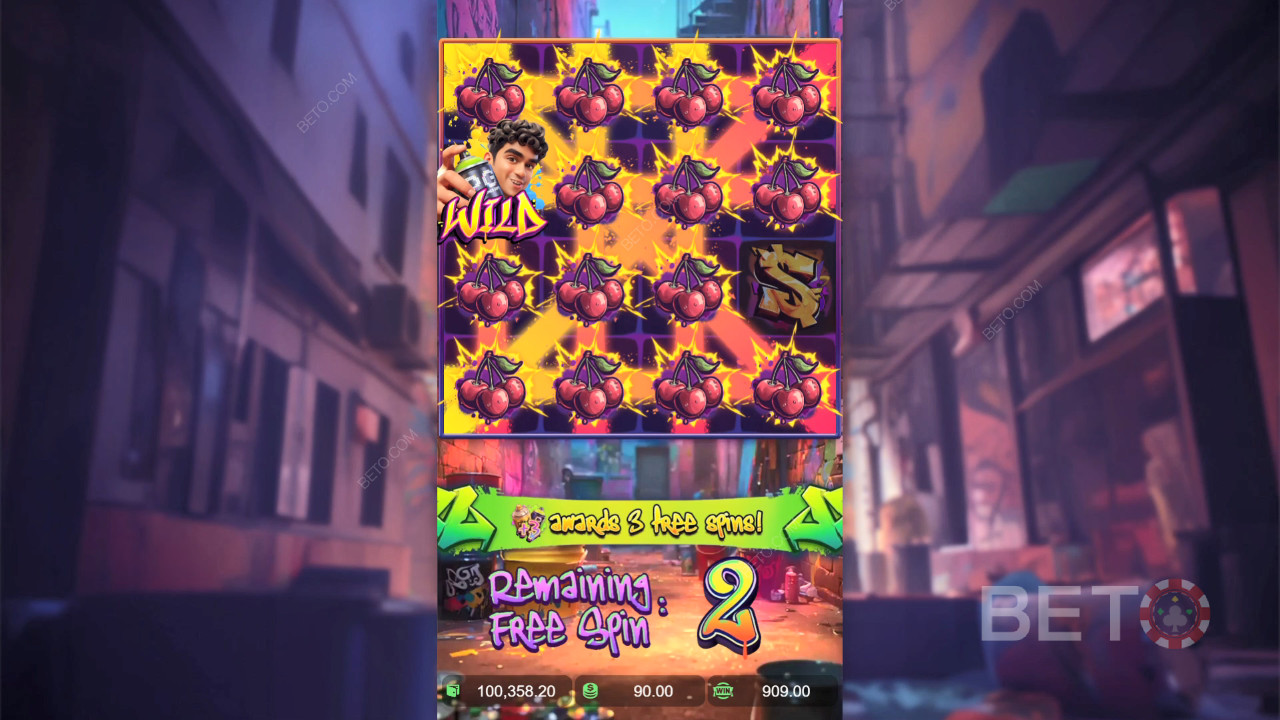 Огляд Graffiti Rush від BETO Slots