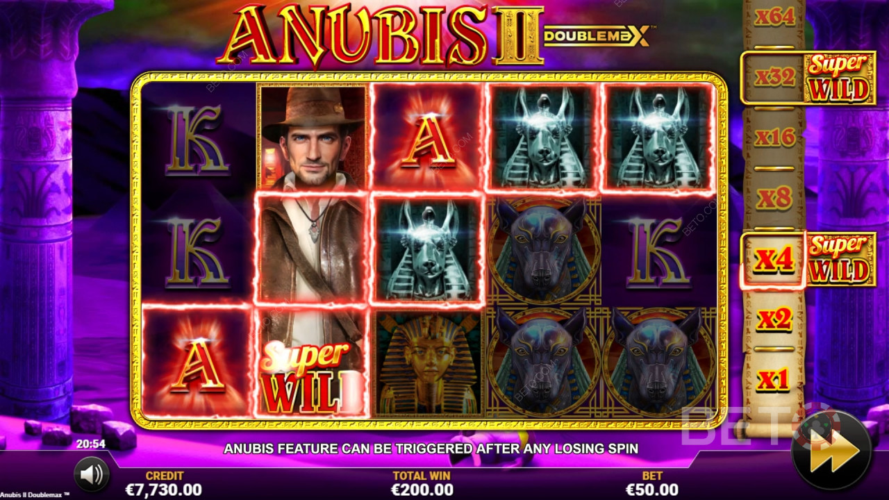 Огляд Anubis 2 DoubleMax від BETO Slots