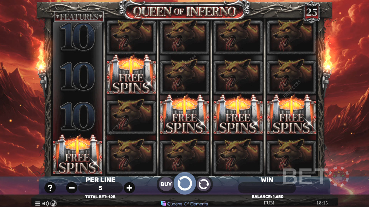 Огляд Queen of Inferno від BETO Slots