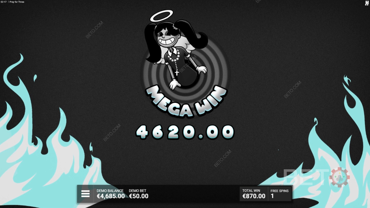 Виграйте 13,333x ставку в ігровому автоматі Pray For Three!