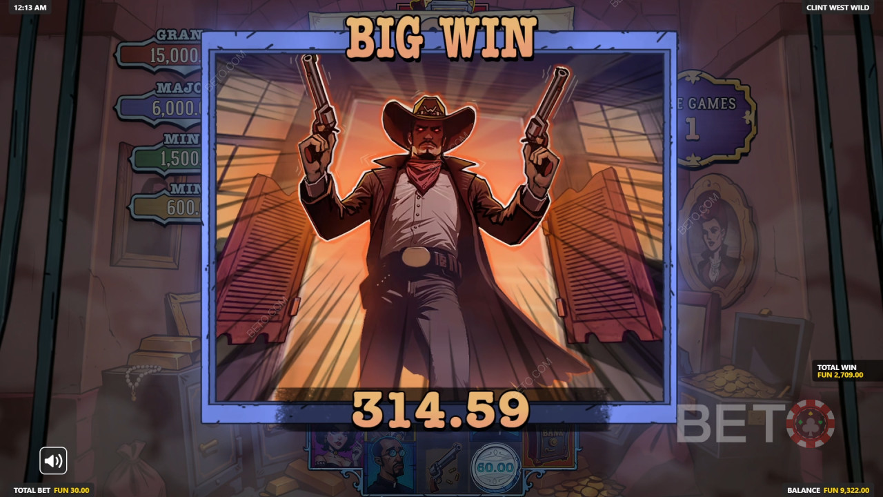 Огляд Clint Westwild від BETO Slots