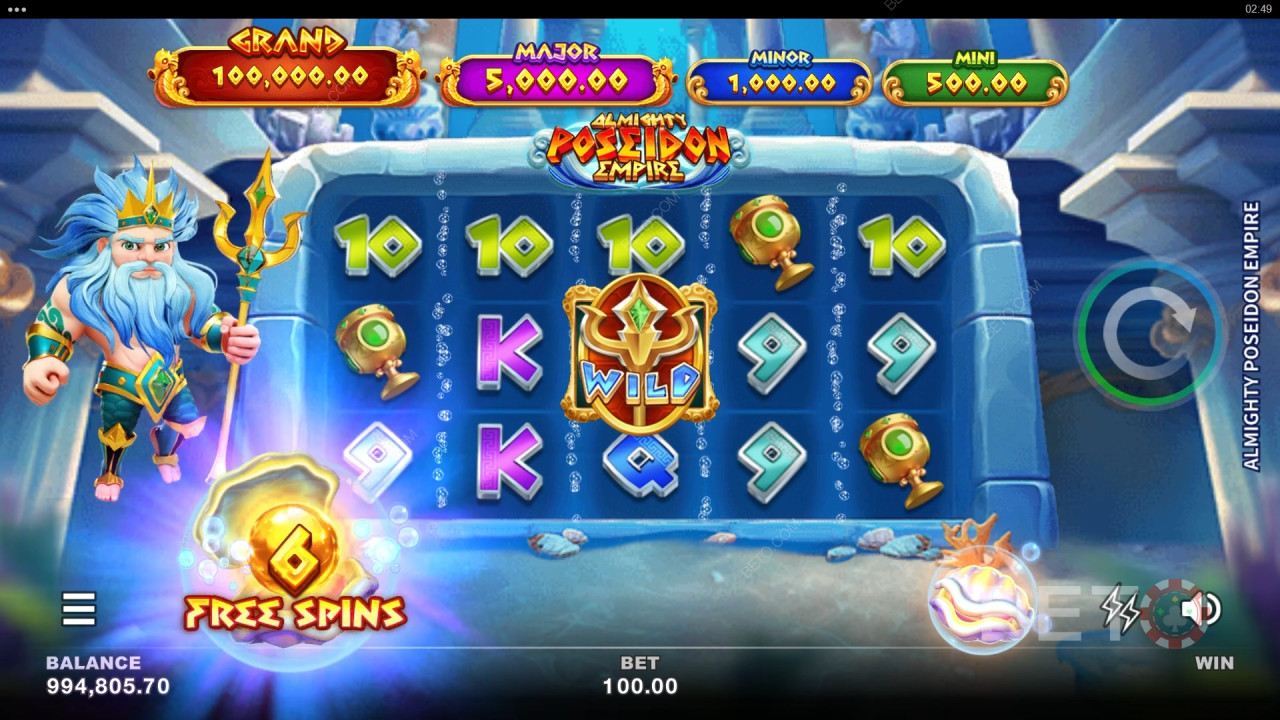 Огляд всемогутньої імперії Посейдона від BETO Slots