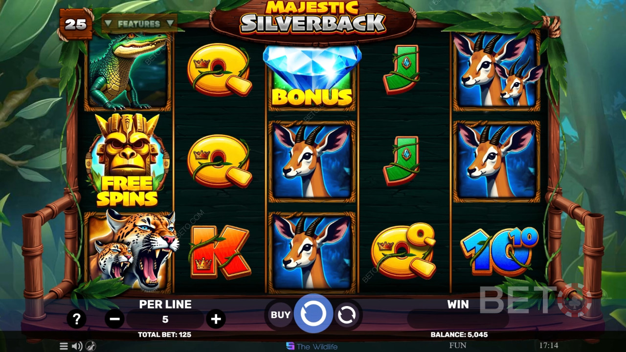 Як грати в Majestic Silverback від Spinomenal