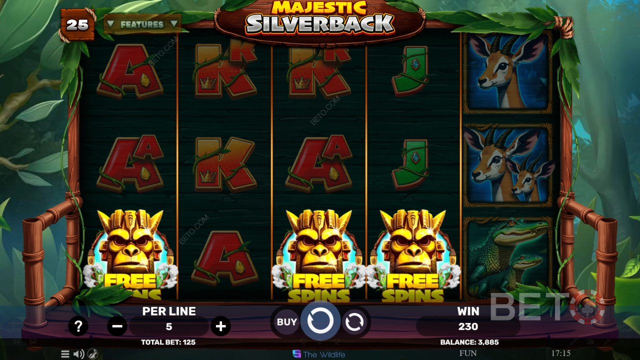 Огляд Majestic Silverback від BETO Slots