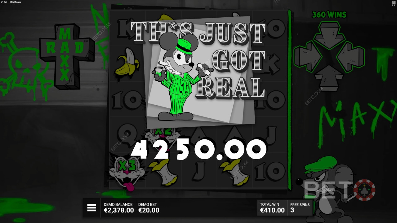 Огляд Rad Maxx від BETO Slots