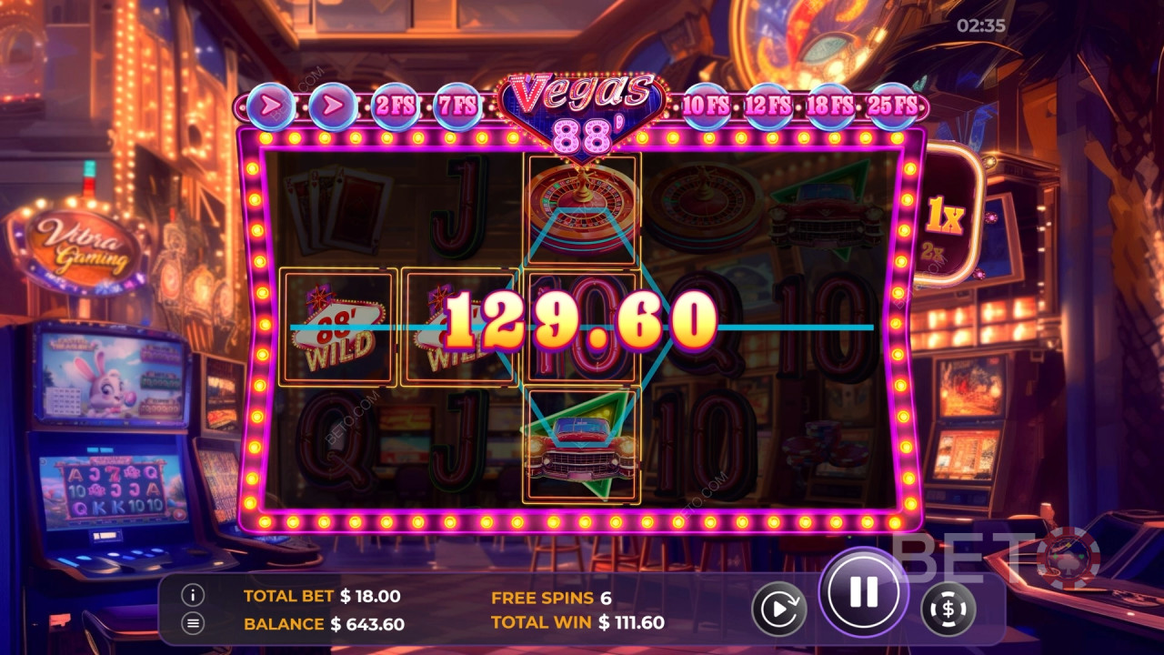 Як грати в Vegas 88 від Vibra Gaming