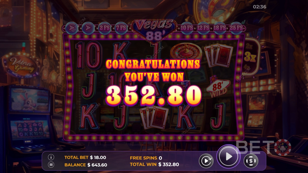 Огляд Vegas 88 від BETO Slots