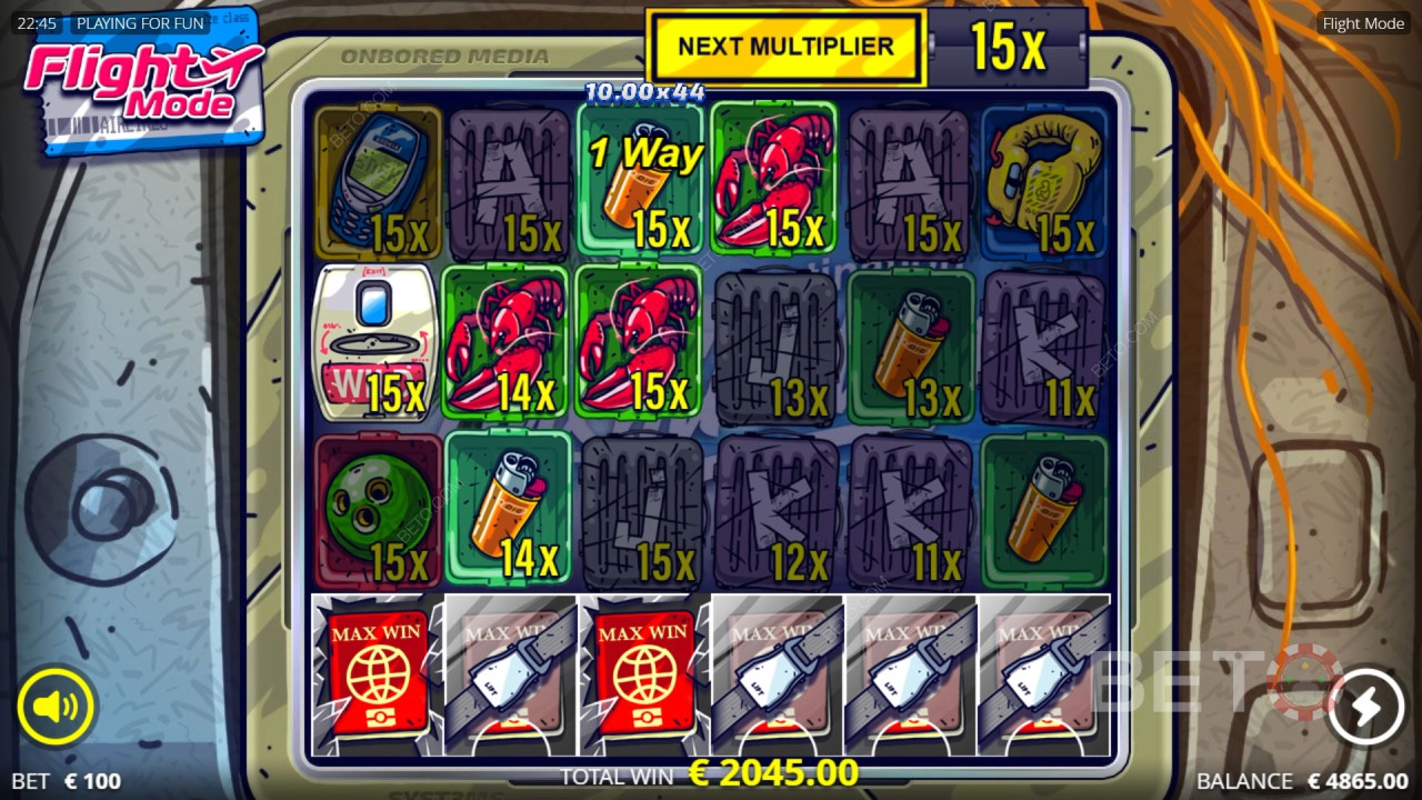 Огляд режиму польоту від BETO Slots