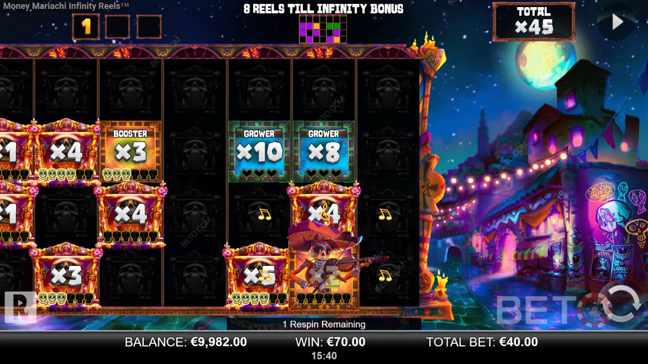 Як грати в Reel Play Money Mariachi Fiesta Infinity Reels