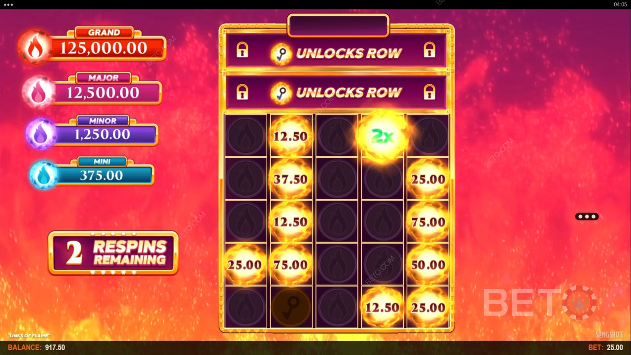 Виграйте в 10 000 разів більше вашої ставки в слоті Links of Flame!