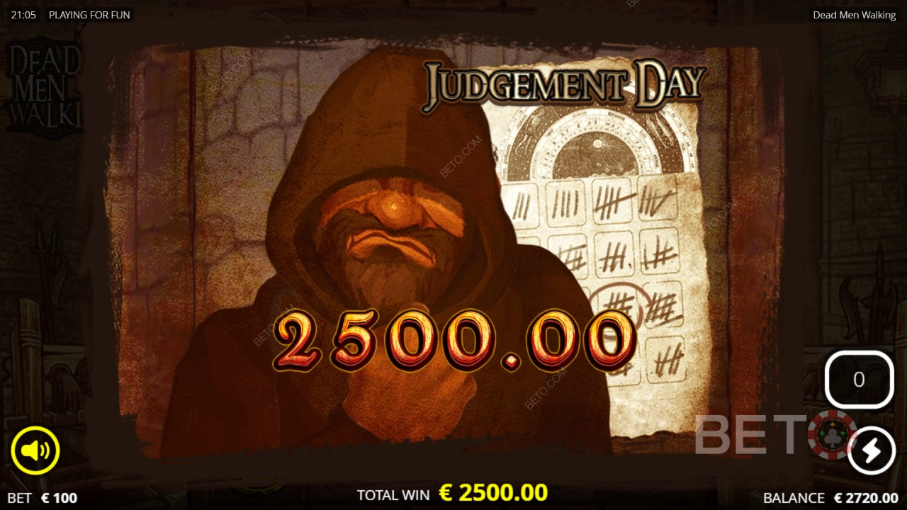 Виграйте 25,313 разів більше вашої ставки в онлайн-слоті Dead Men Walking!