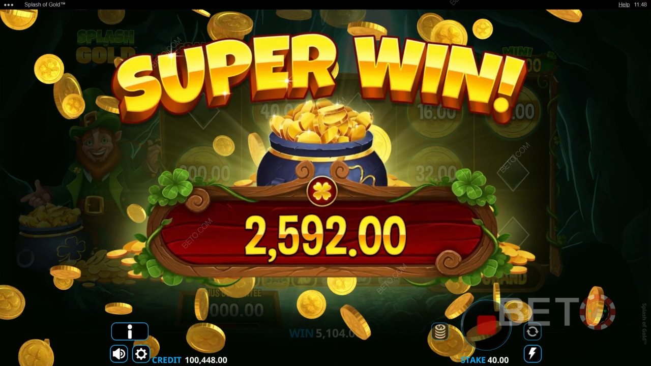 Огляд Splash of Gold від BETO Slots