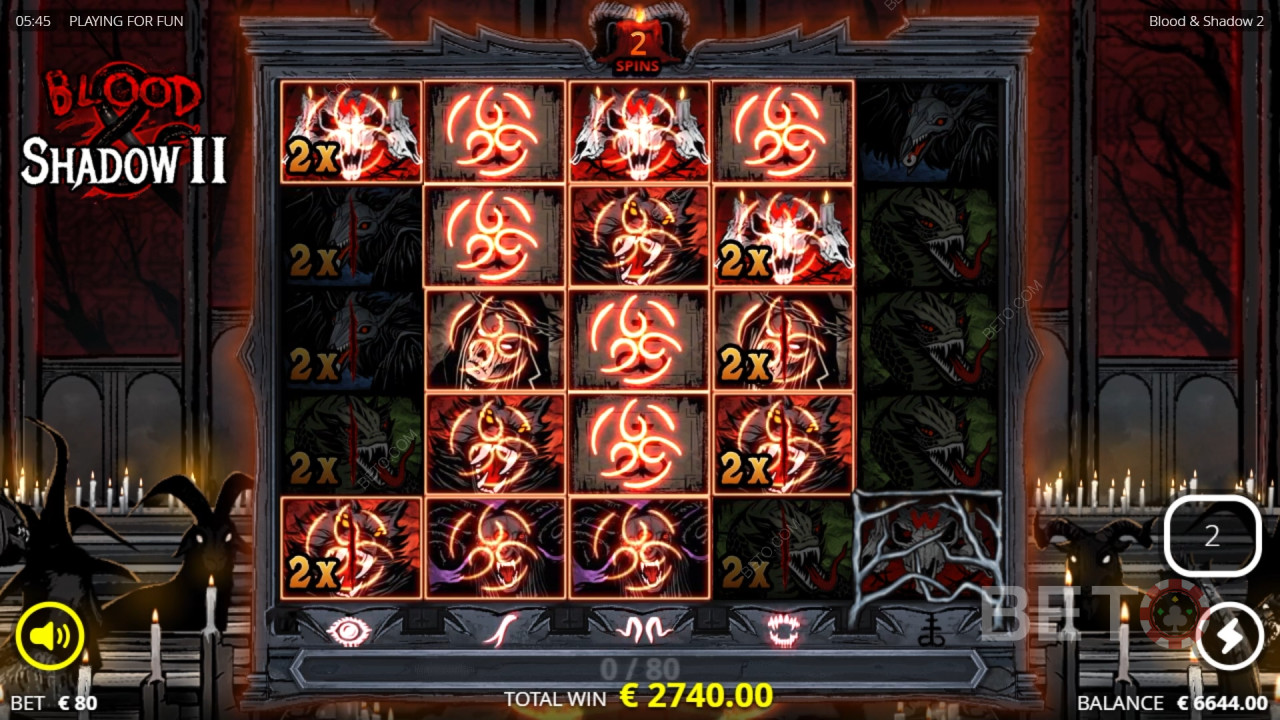 Огляд гри «Blood & Shadow 2» від BETO Slots