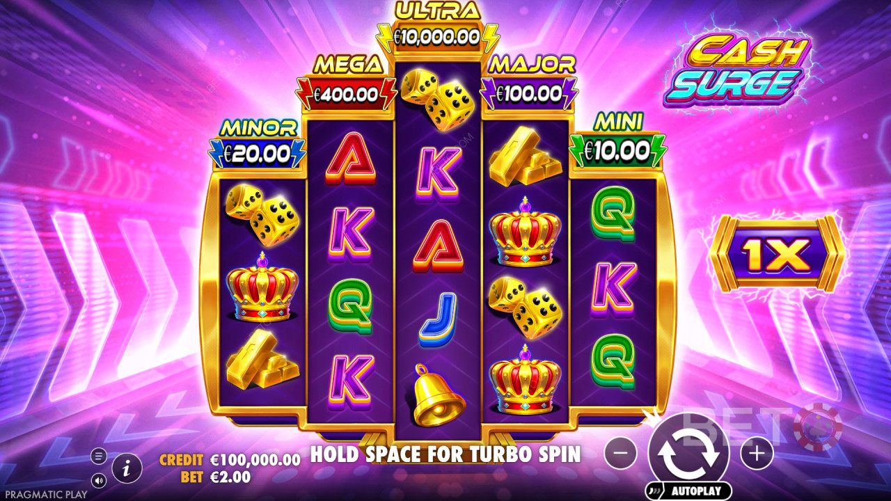 Як грати в Cash Surge від Pragmatic Play