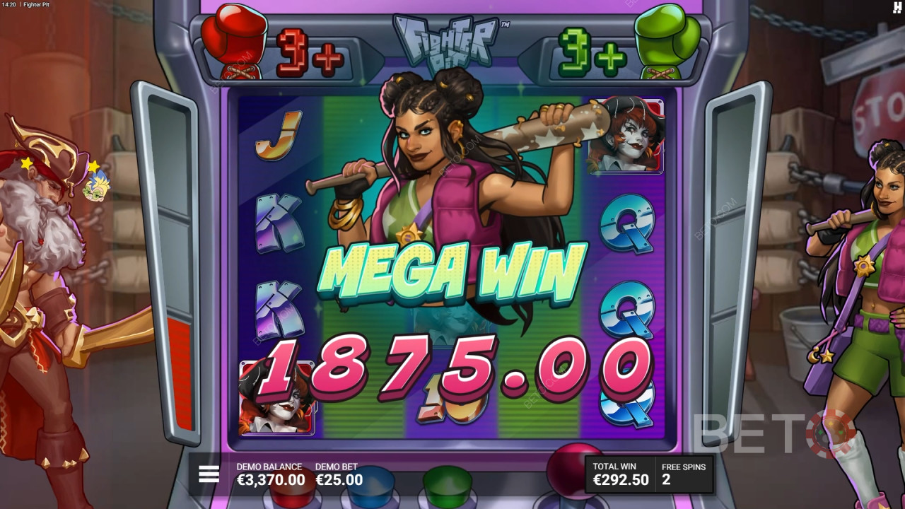 Огляд Fighter Pit від BETO Slots
