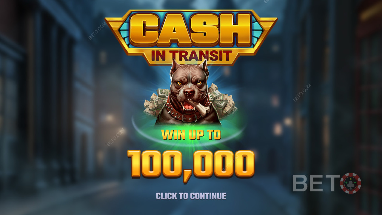 Виграйте 10 000-кратну ставку в слоті Cash in Transit!