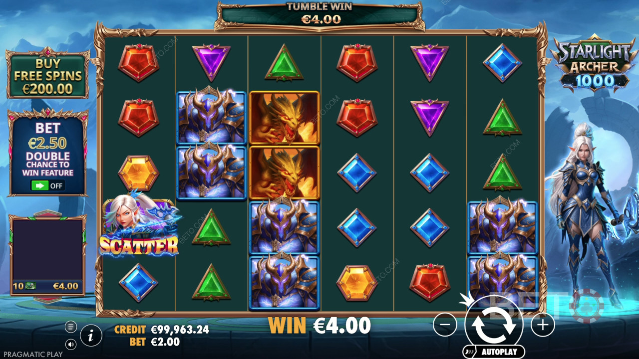 Огляд гри «Starlight Archer 1000» від BETO Slots