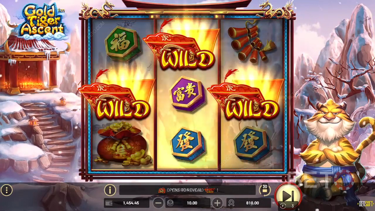 Огляд сходження золотого тигра від BETO Slots