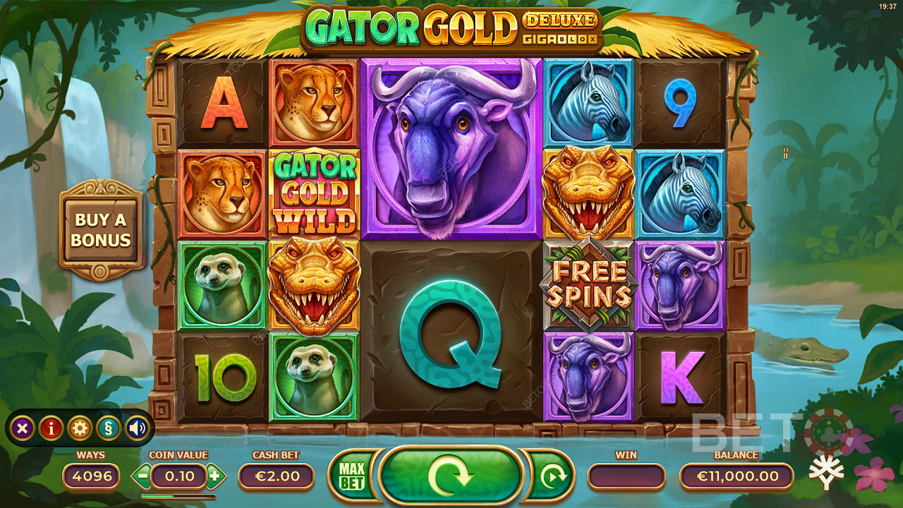 Gator Gold Deluxe Gigablox Грати Безкоштовно