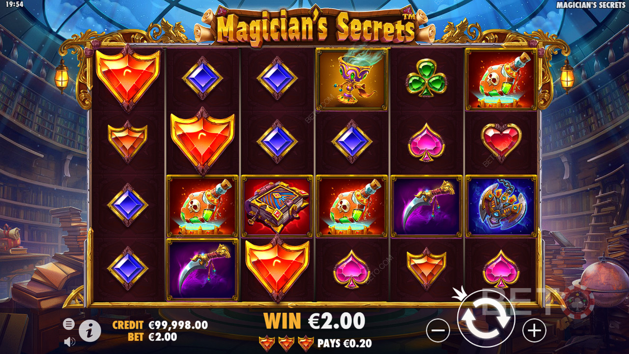 Вердикт для слоту Magician