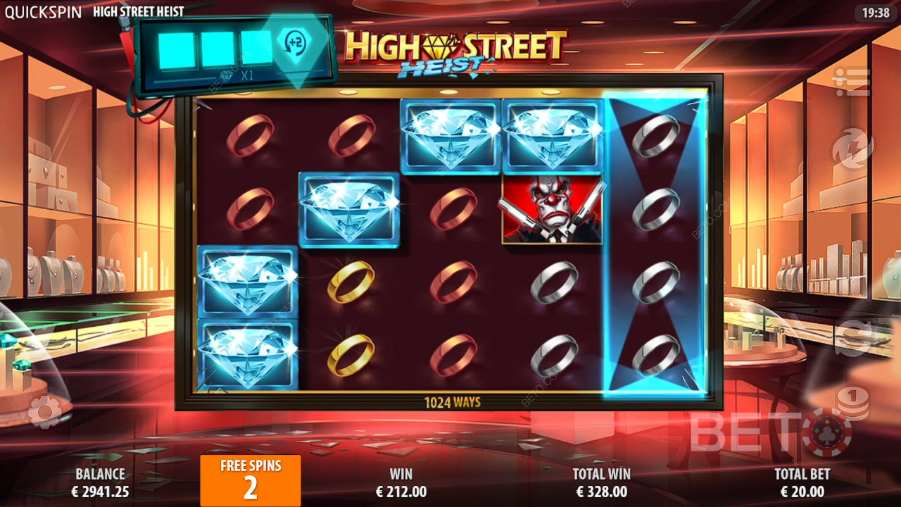 Огляд Highstreet Heist від BETO Slots