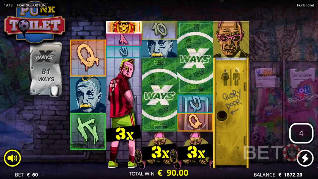 Огляд панк-туалету від BETO Slots