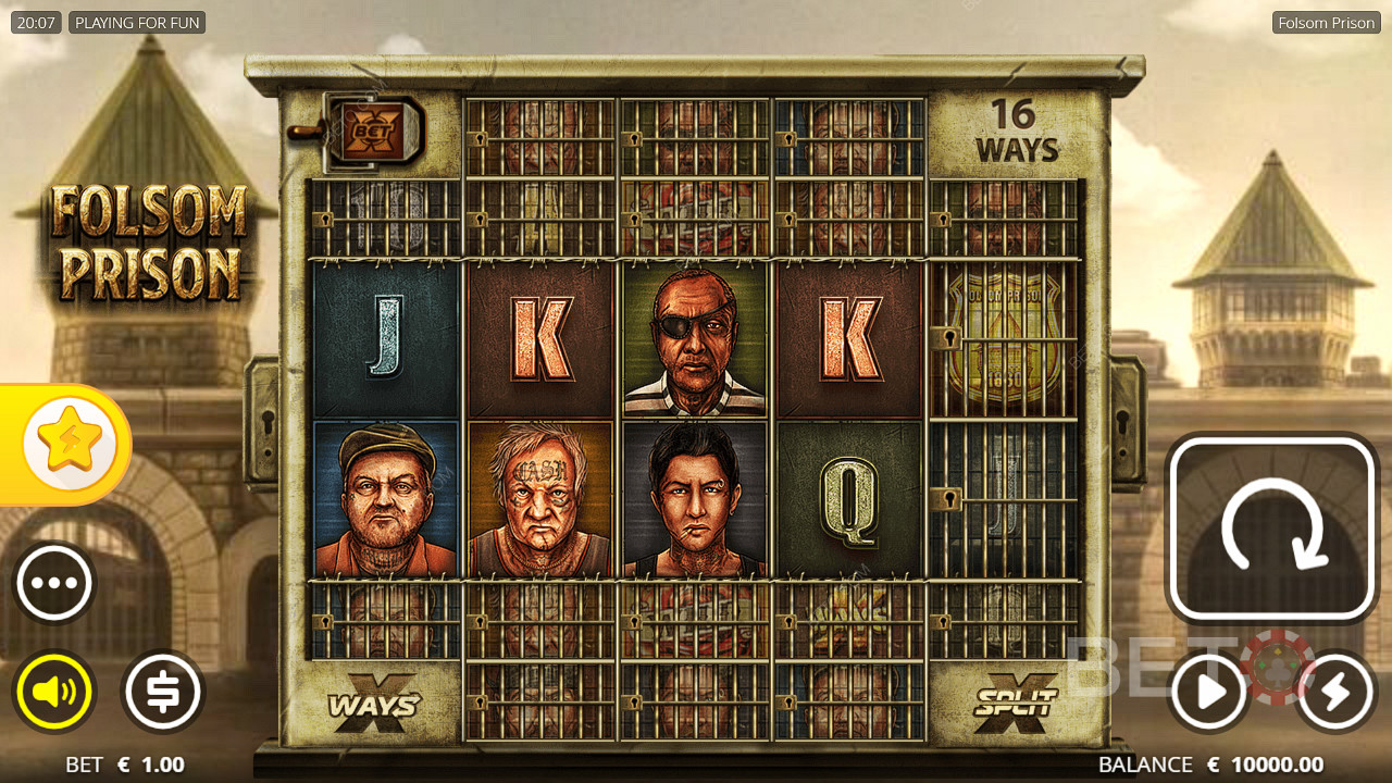 Відкривайте позиції та вигравайте великі гроші в онлайн-слоті Folsom Prison