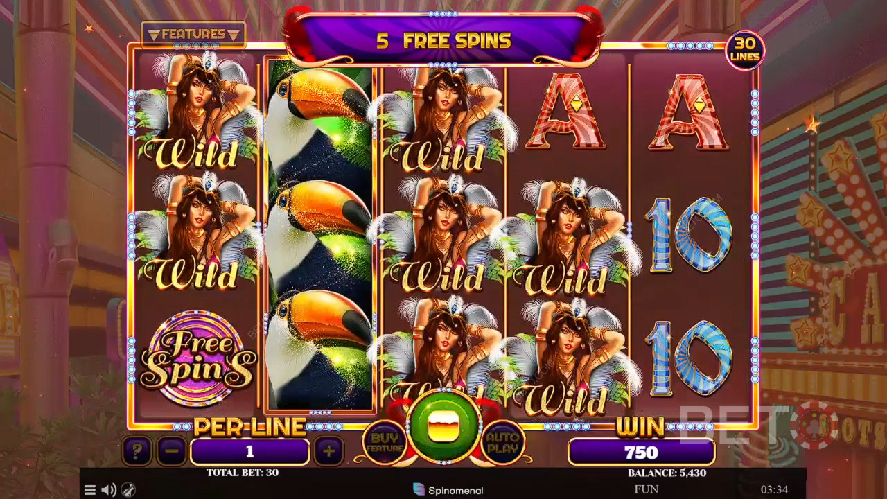 Огляд Reels Of Rio від BETO Slots