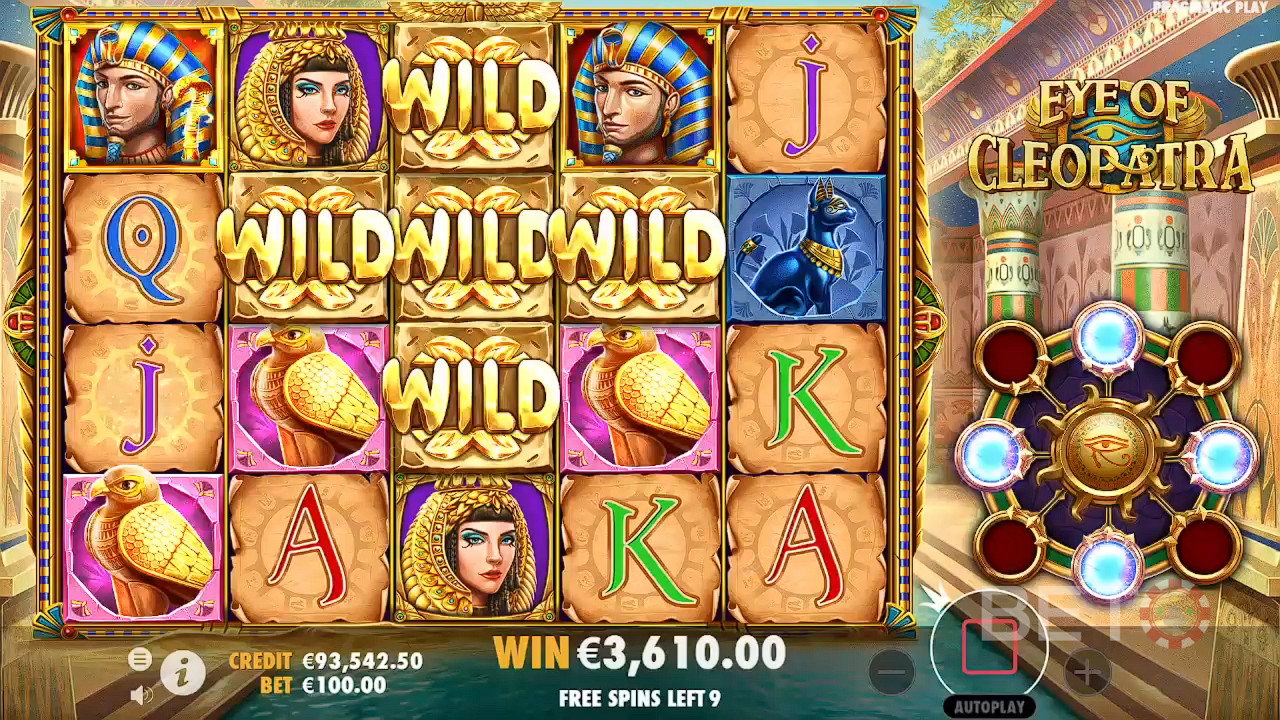 Огляд "Око Клеопатри" від BETO Slots