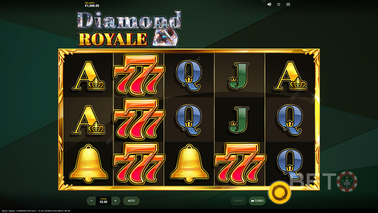Огляд Diamond Royale від BETO Slots