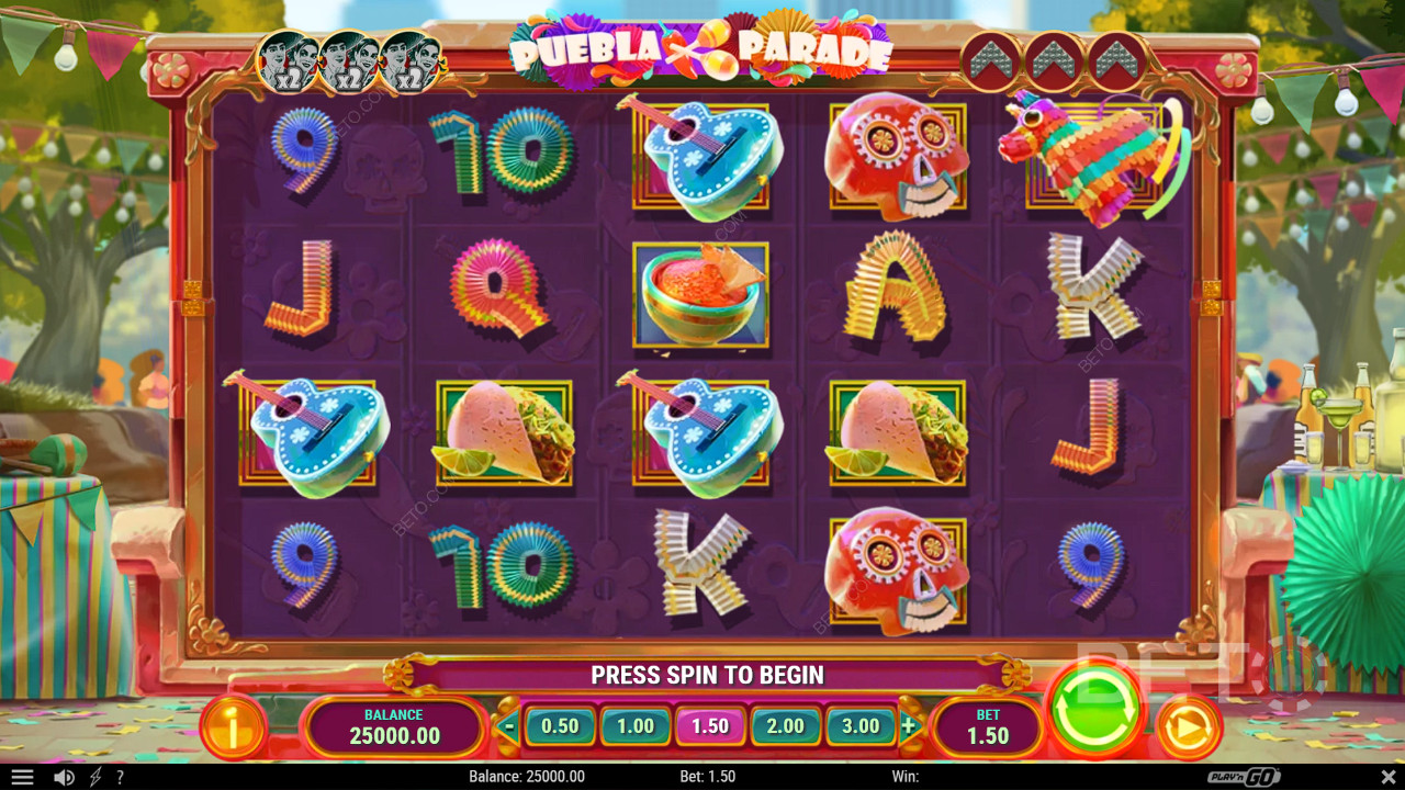 Огляд Puebla Parade від BETO Slots