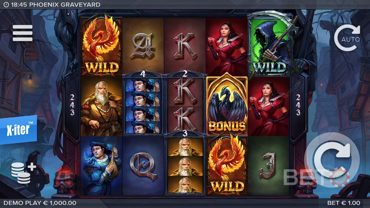 Огляд Phoenix Graveyard від BETO Slots