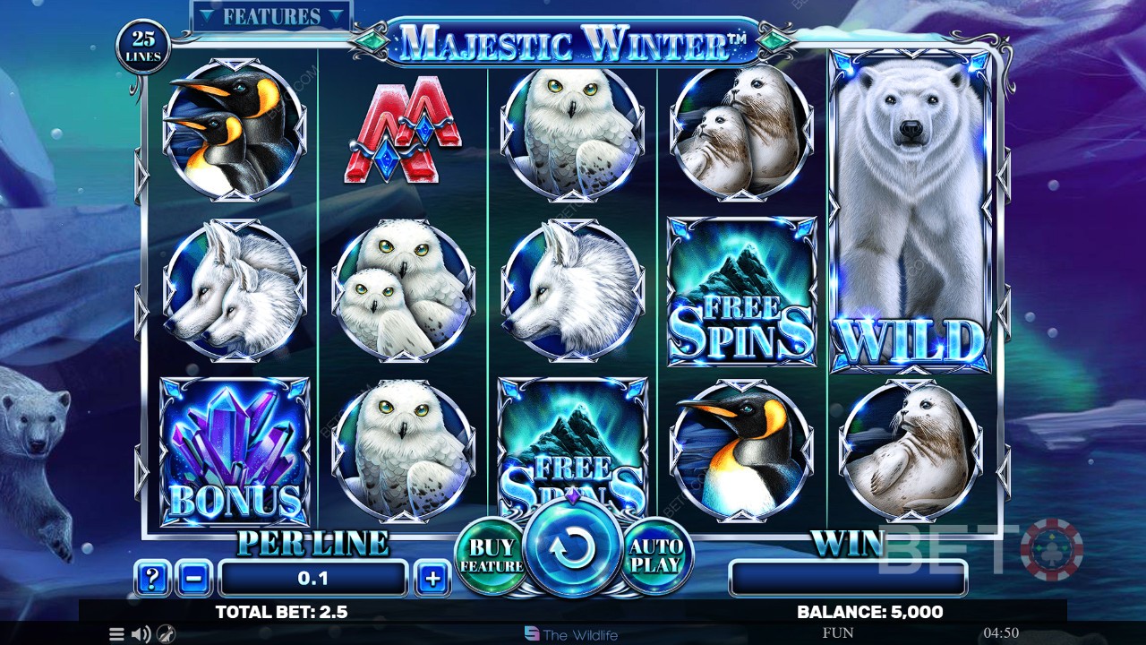 Огляд "Велична зима" від BETO Slots
