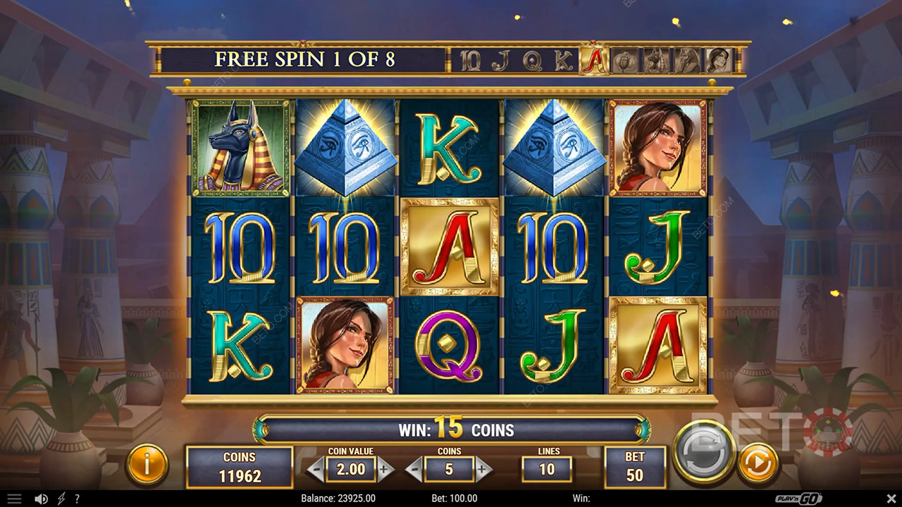 Огляд "Кіт Уайльд і піраміди мертвих" від BETO Slots