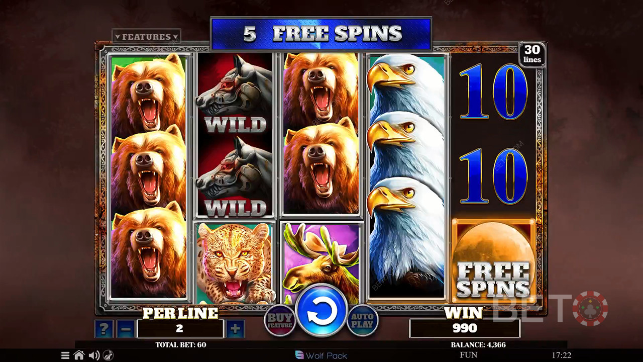 Wolf Fang Огляд Iron Wolf від BETO Slots