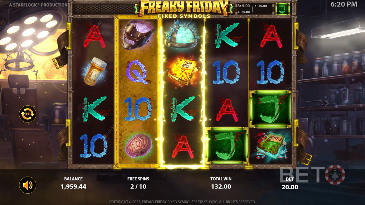 Огляд фіксованих символів Freaky Friday від BETO Slots