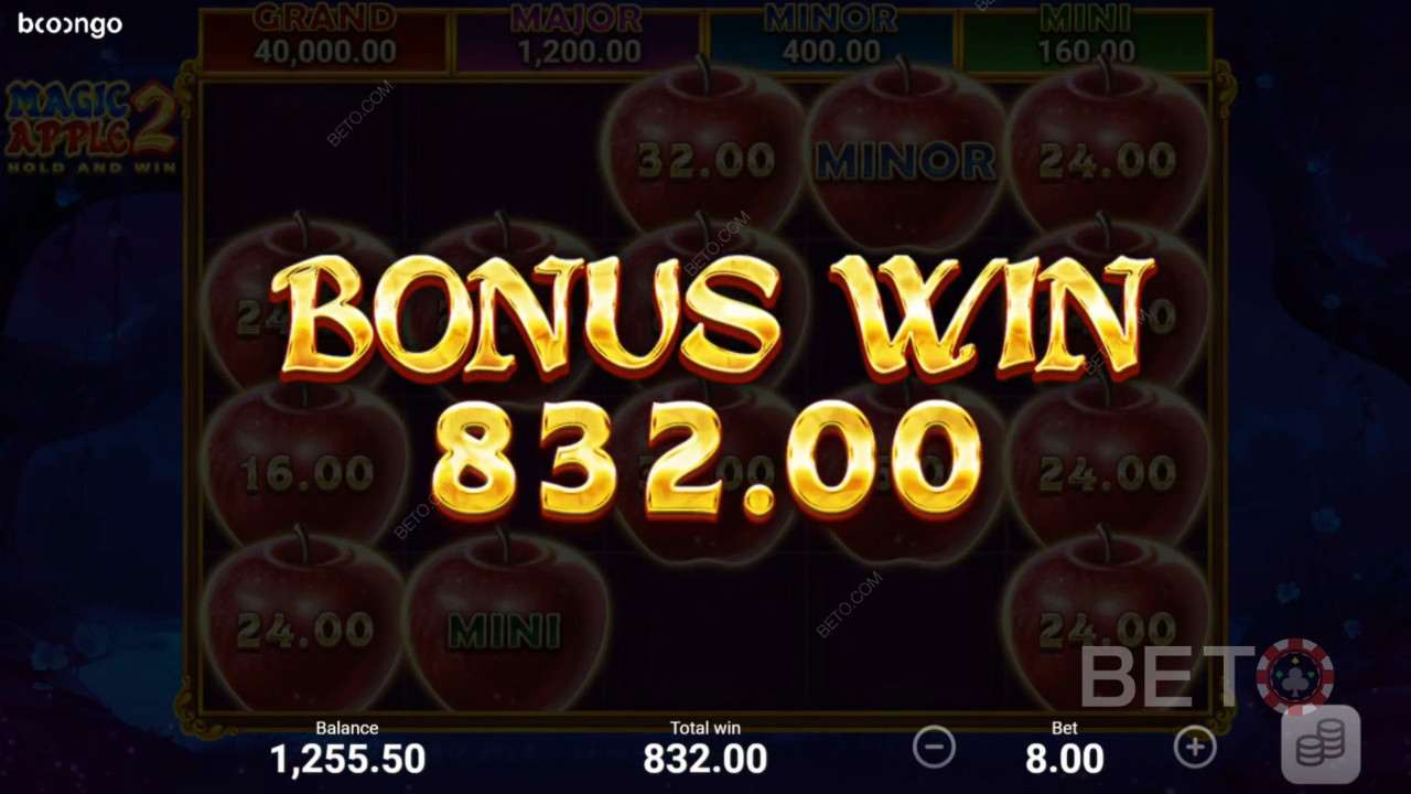 Виграйте 5,133x ставку у відеослоті Magic Apple 2!