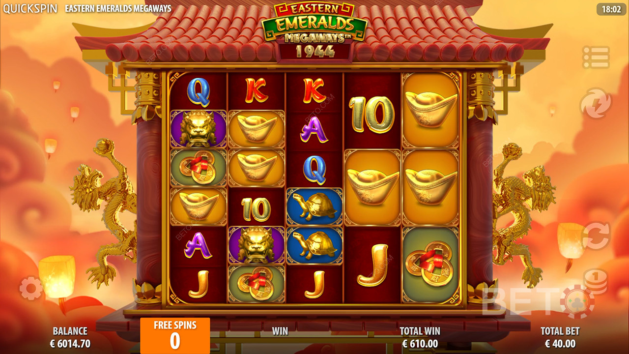 Eastern Emeralds Огляд Megaways від BETO Slots