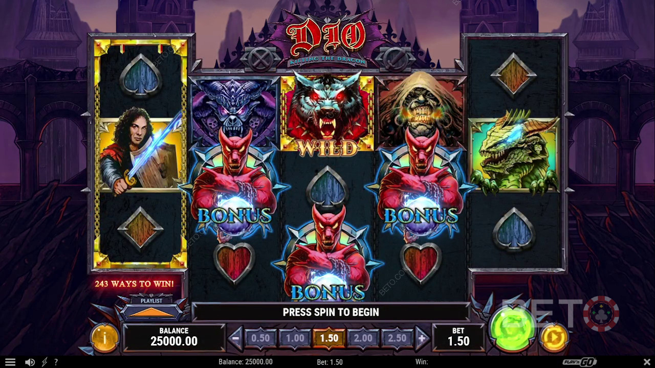 Огляд Dio Killing The Dragon від BETO Slots