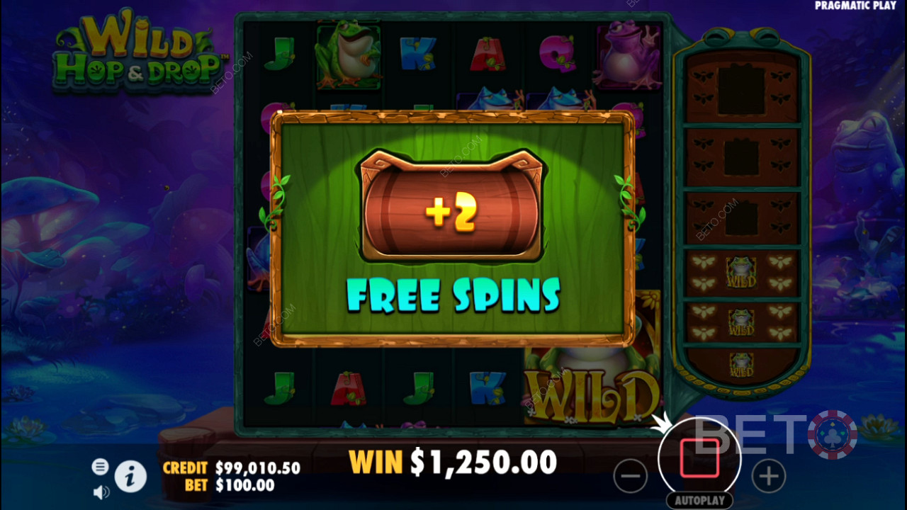 Виграйте 5 000 разів більше вашої ставки у відеослоті Wild Hop and Drop!