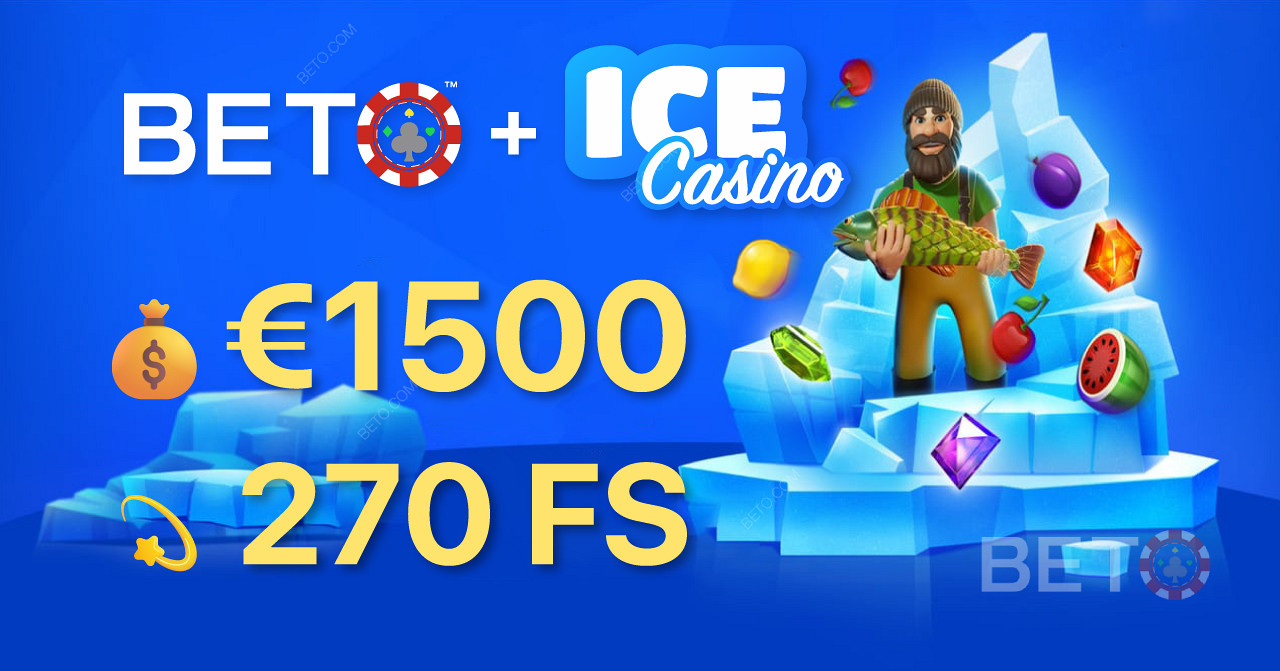 Казино ICE пропонує один з найбільших вітальних пакетів для нових гравців!