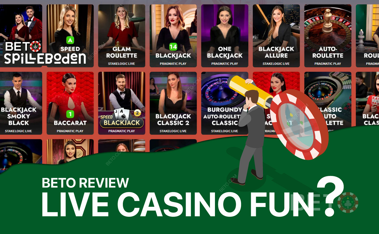 Ми перевіряємо, чи варте ваше казино The Live Casino від Spilleboden вашого часу.