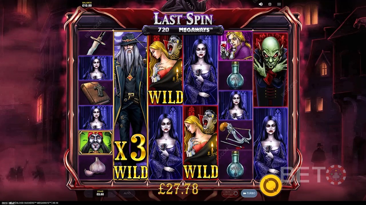 Огляд Blood Suckers Megaways від BETO Slots