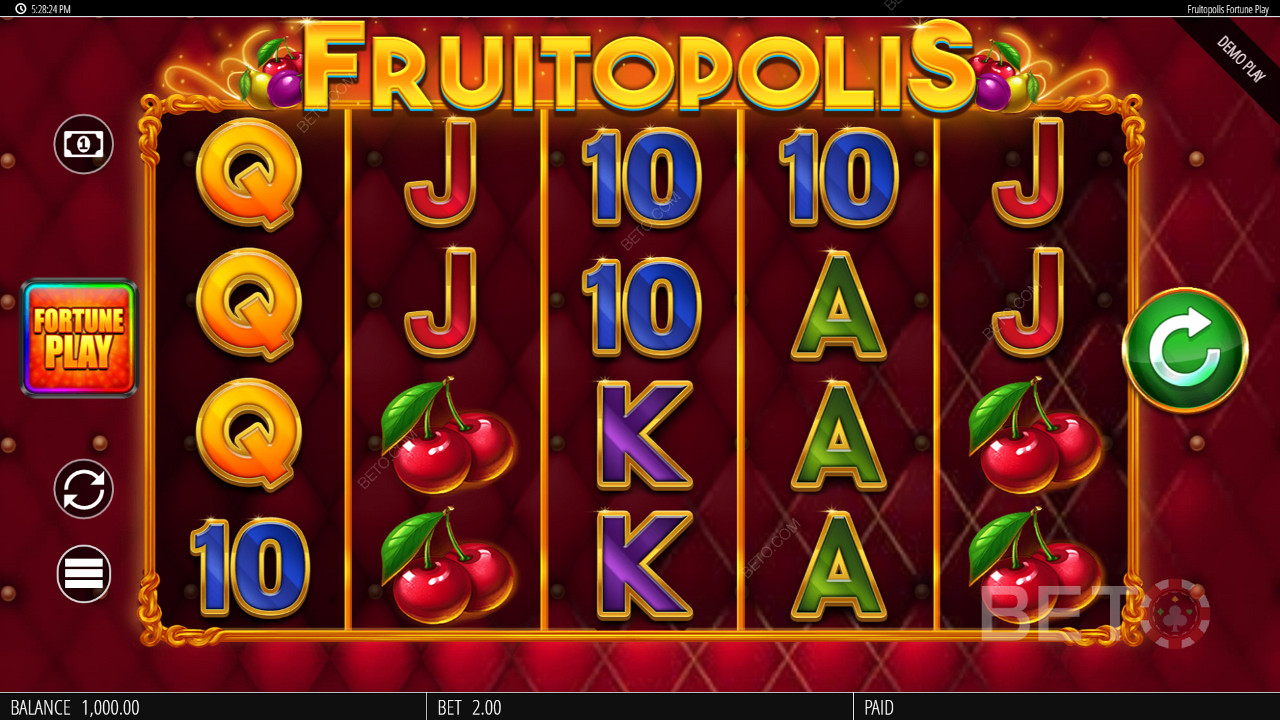 Fruitopolis Fortune Play Грати Безкоштовно