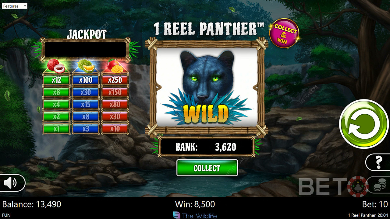 1 Reel Panther Грати Безкоштовно