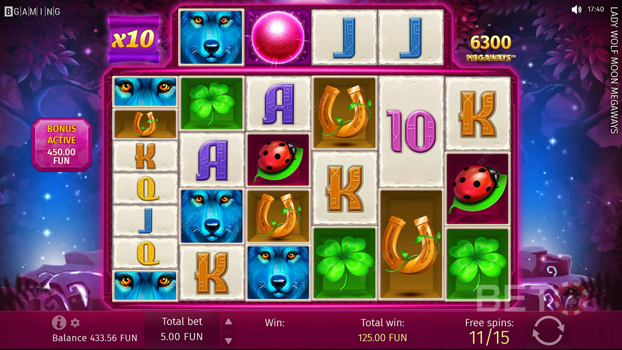 Lucky Lady Moon Огляд Megaways від BETO Slots