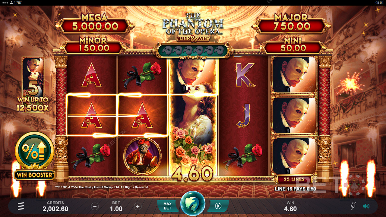 The Phantom of the Opera Link and Win Грати Безкоштовно