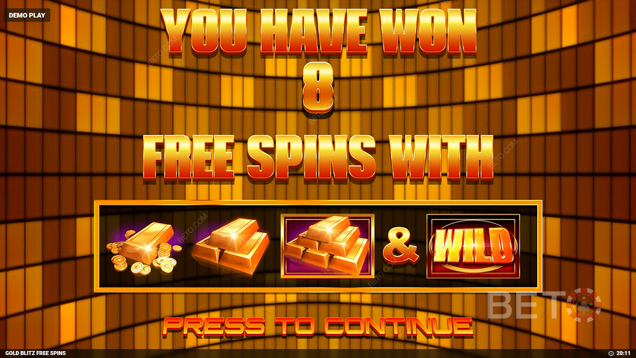 Вердикт для слоту з безкоштовними обертаннями Gold Blitz
